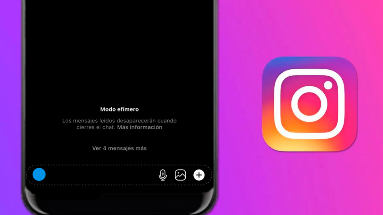 Modo efímero en Instagram