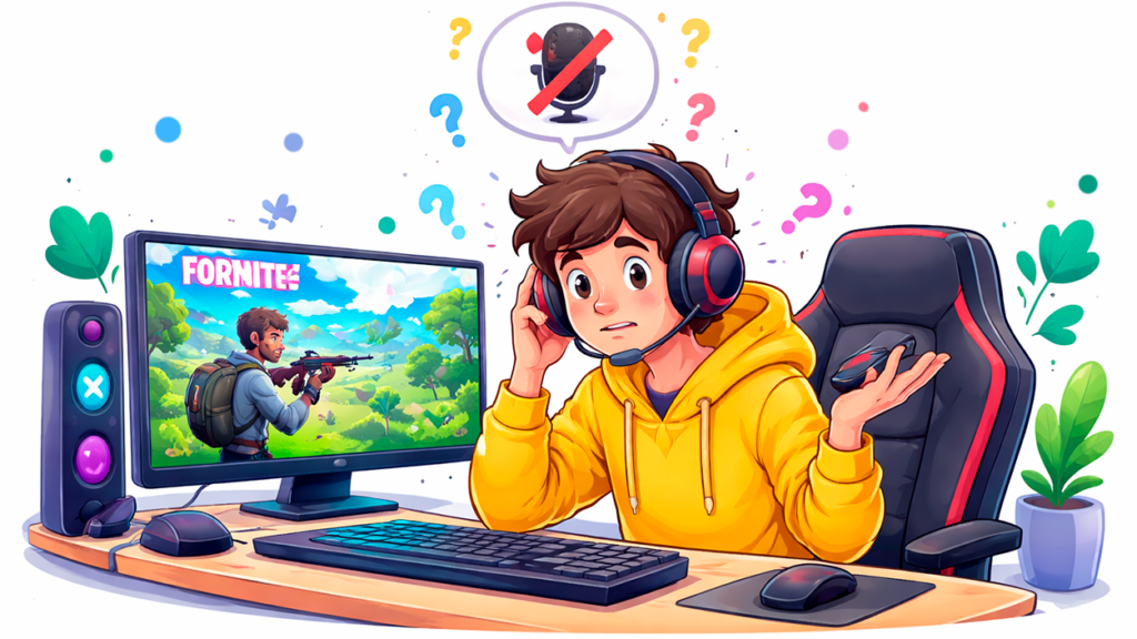 No funciona el chat de voz en Fortnite