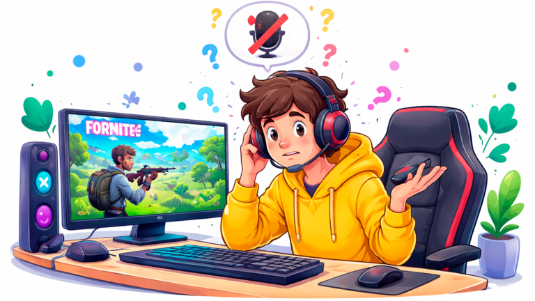 No funciona el chat de voz en Fortnite