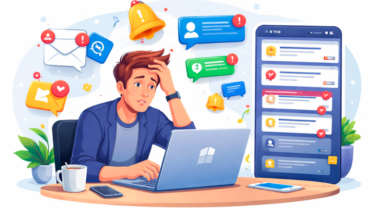 Notificaciones que llegan tarde en Windows 11