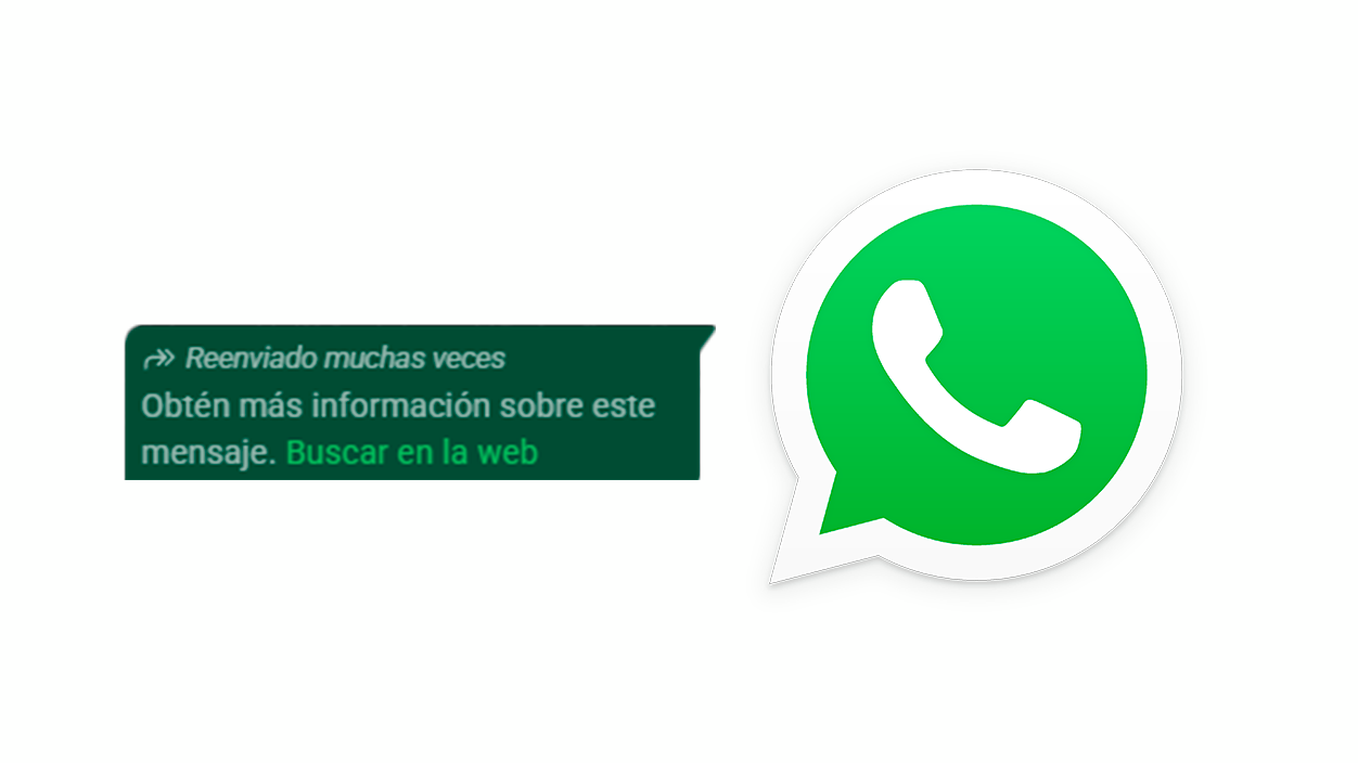 Reenviado muchas veces Whatsapp