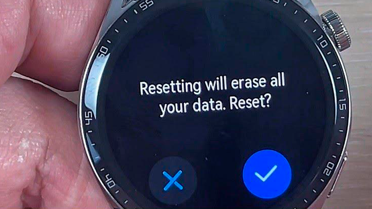 Reseteo de fábrica Huawei Watch GT