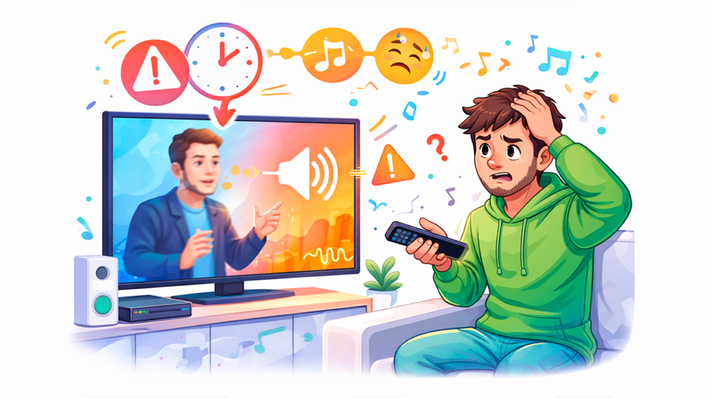 Retraso de audio en Smart TV