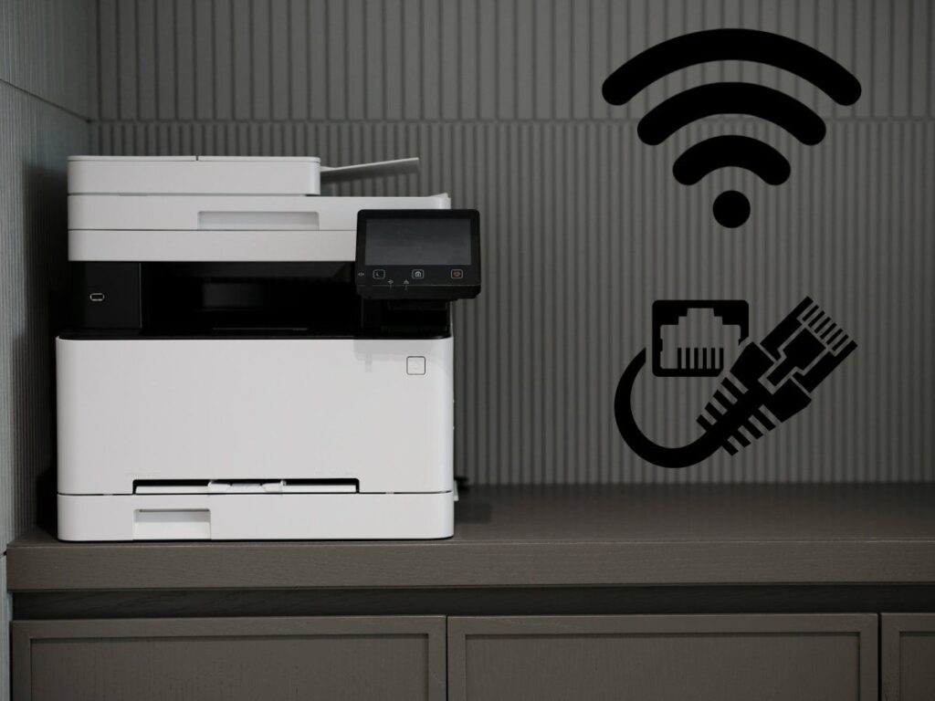 Tu impresora está conectada por wifi o por red local