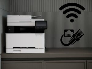Tu impresora está conectada por wifi o por red local