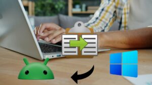 Cómo copiar y pegar entre tu móvil y tu PC en Windows 11