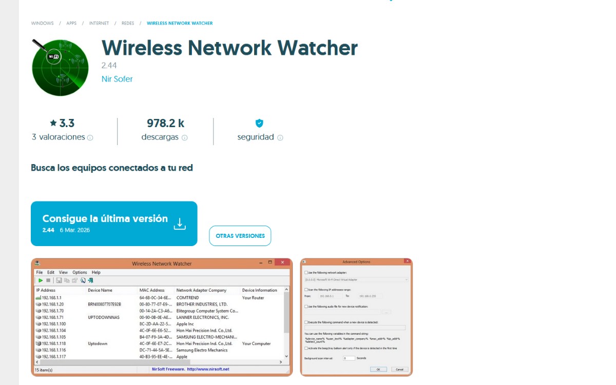 Wireless Network Watcher