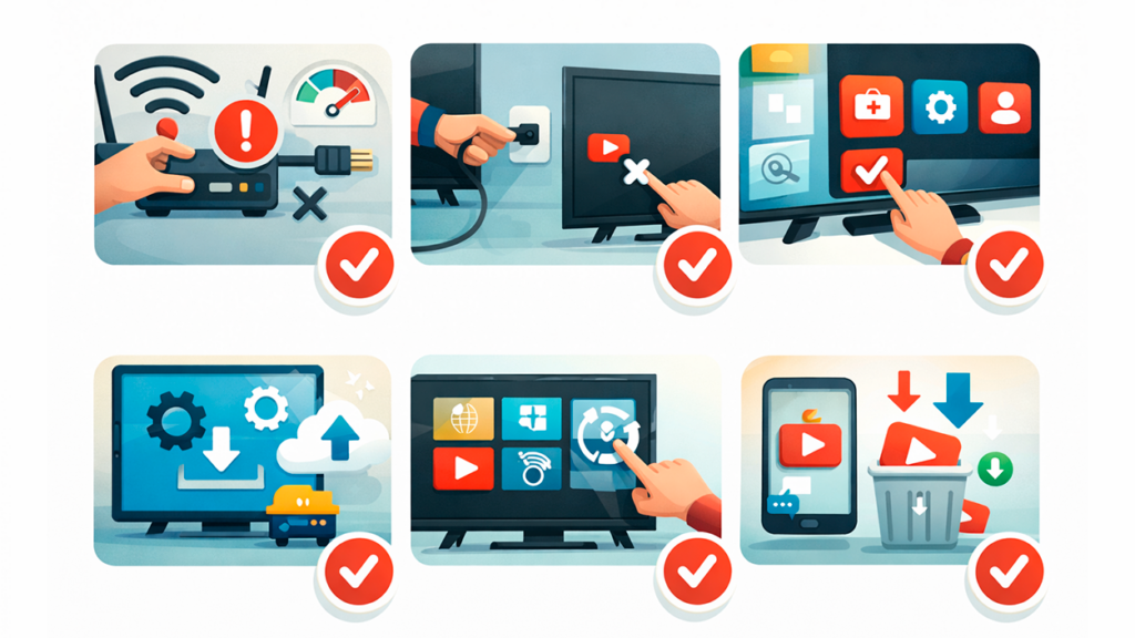 YouTube se cierra solo en Smart TV