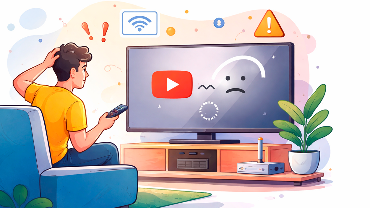YouTube keeps closing on Smart TV: troubleshooting guide