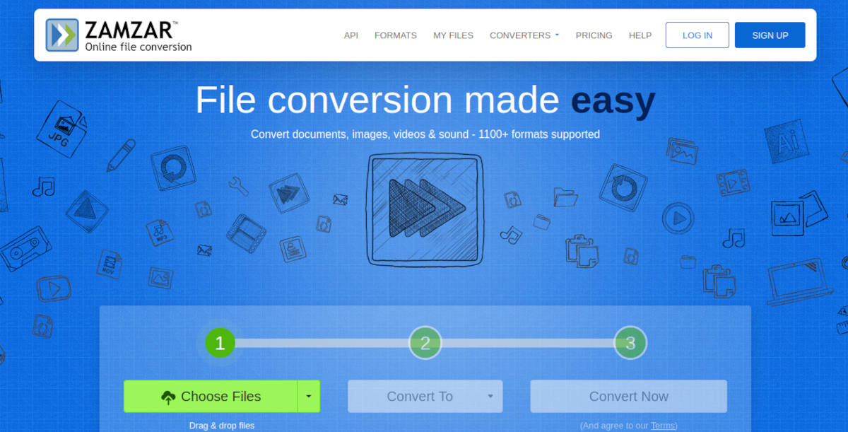 Zamzar online converter