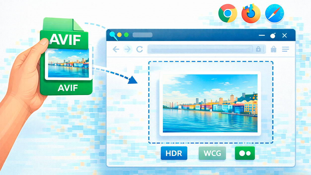 abrir avif en navegador