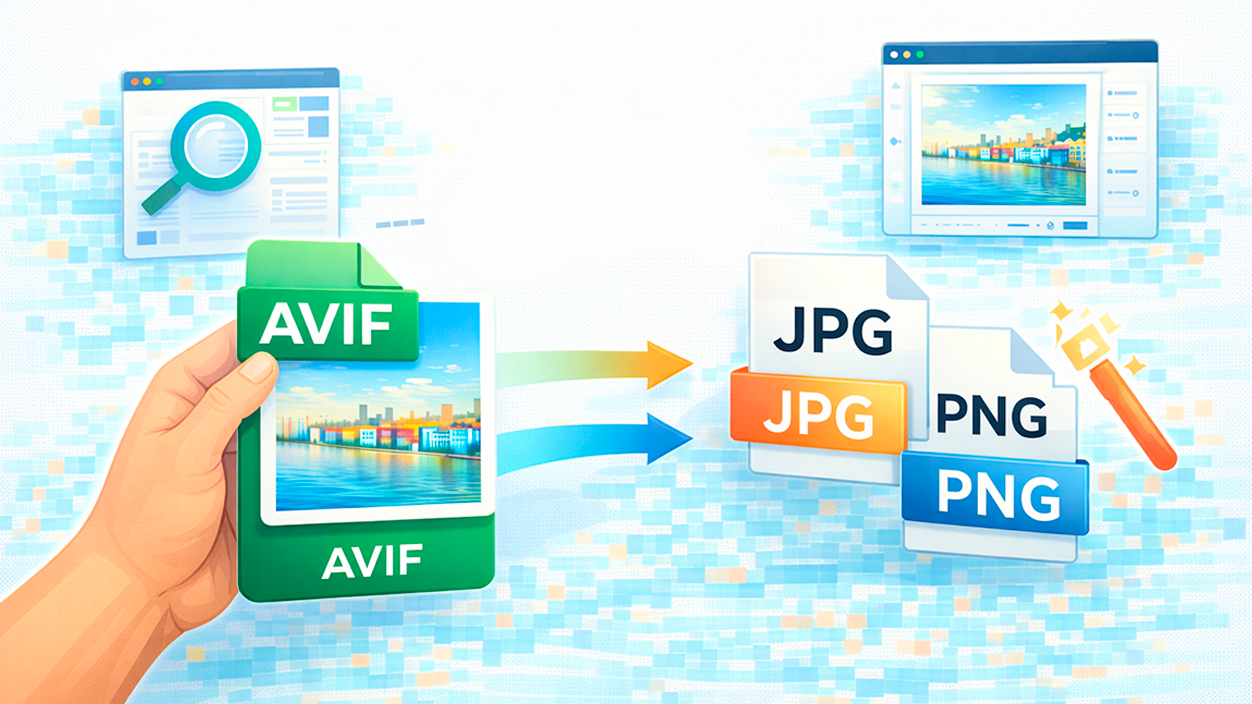 avif vs otros formatos