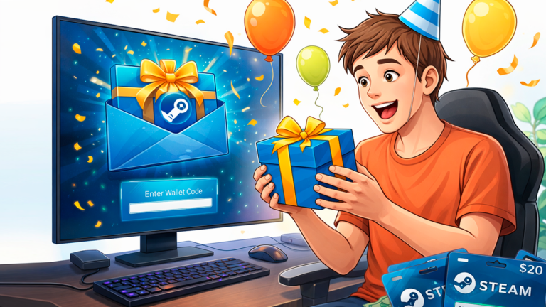 canjear regalos steam