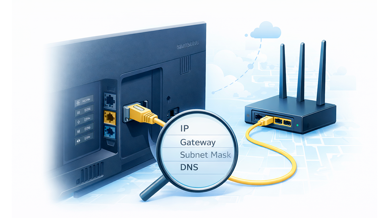 conectar smart tv samsung