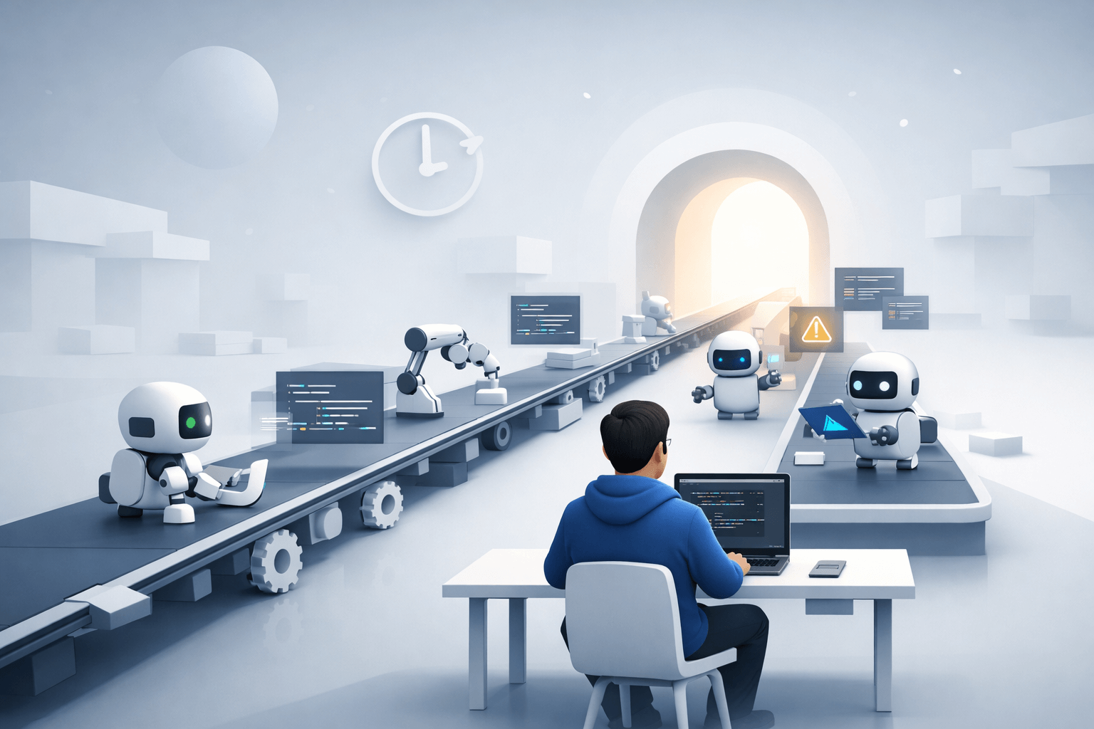 Agentes de código y automatización en entorno de desarrollo