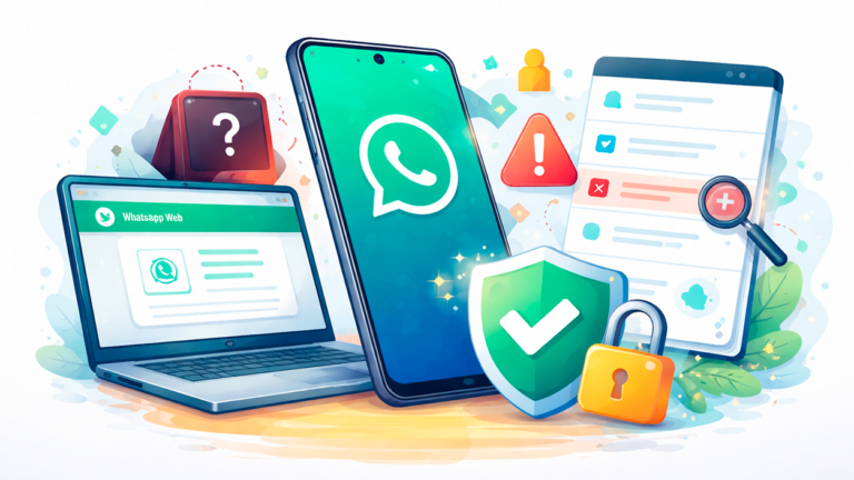 desvincular un dispositivo desconocido de WhatsApp Web