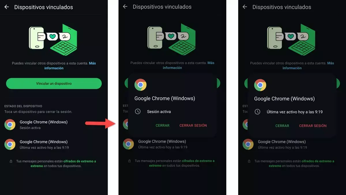 Desvincular dispositivo desconocido de WhatsApp Web Desvincular dispositivo desconocido de WhatsApp Web