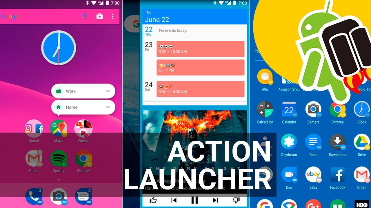 action launcher