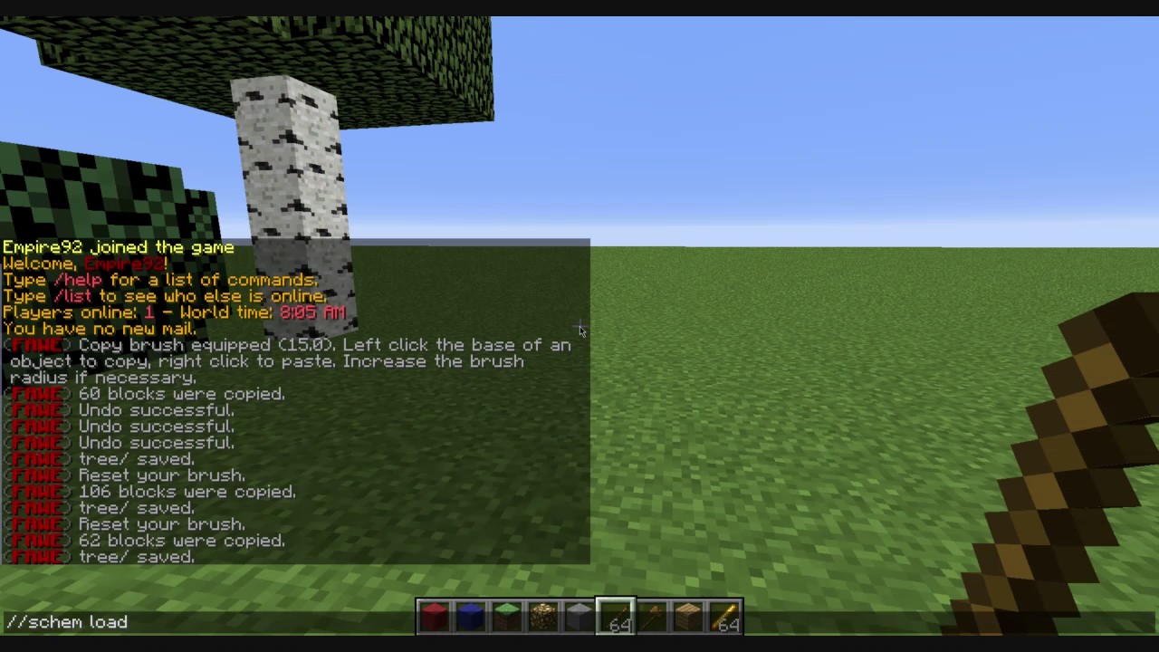 Fast Async WorldEdit (FAWE)