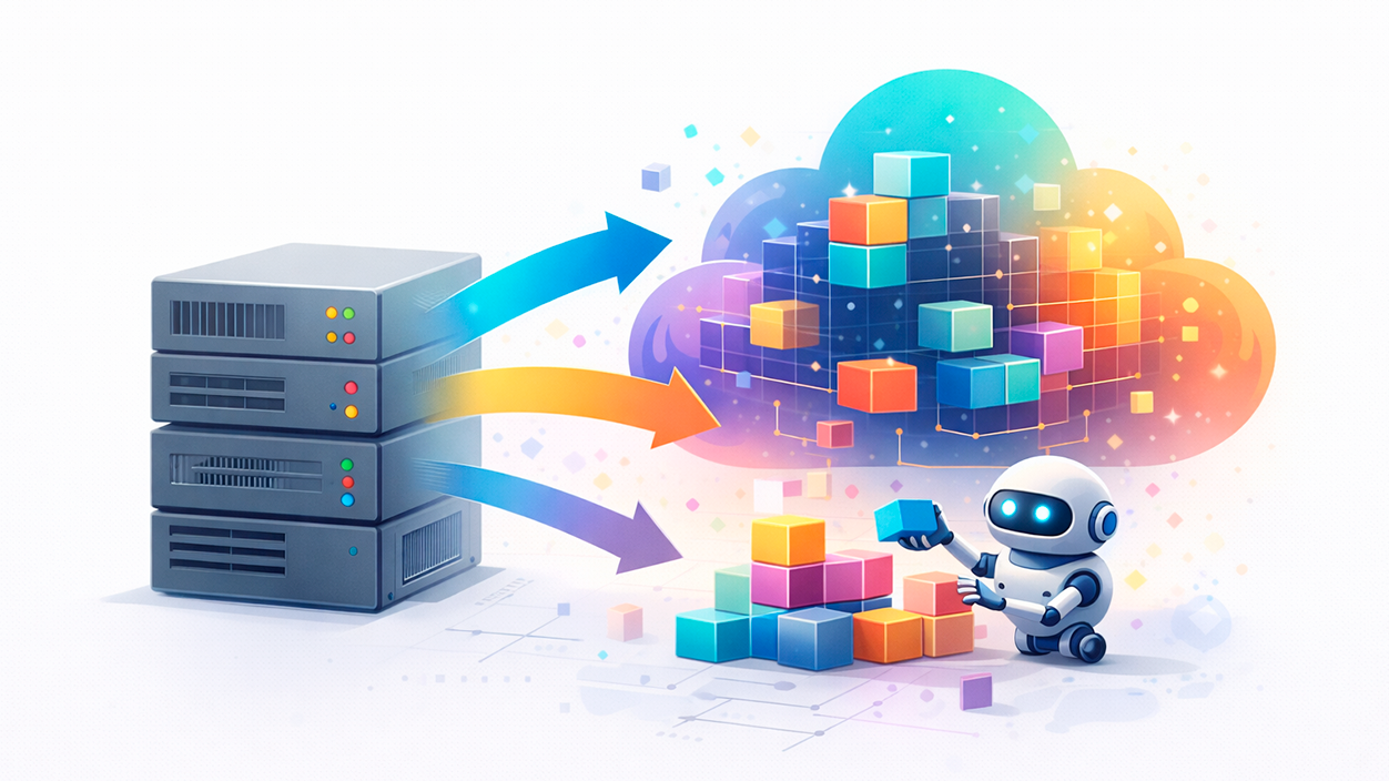 migrar datos asistente IA