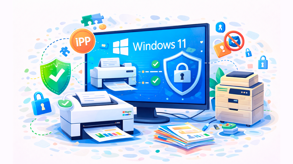 modo de impresión protegida de Windows 11
