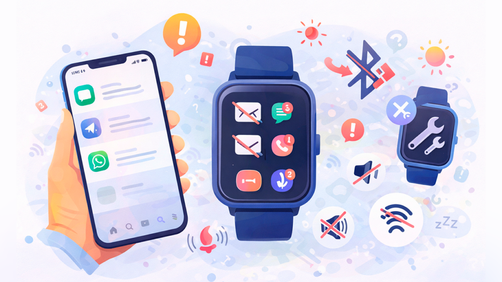notificaciones no llegan a tu smartwatch