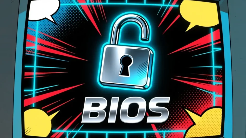 opciones bloqueadas bios