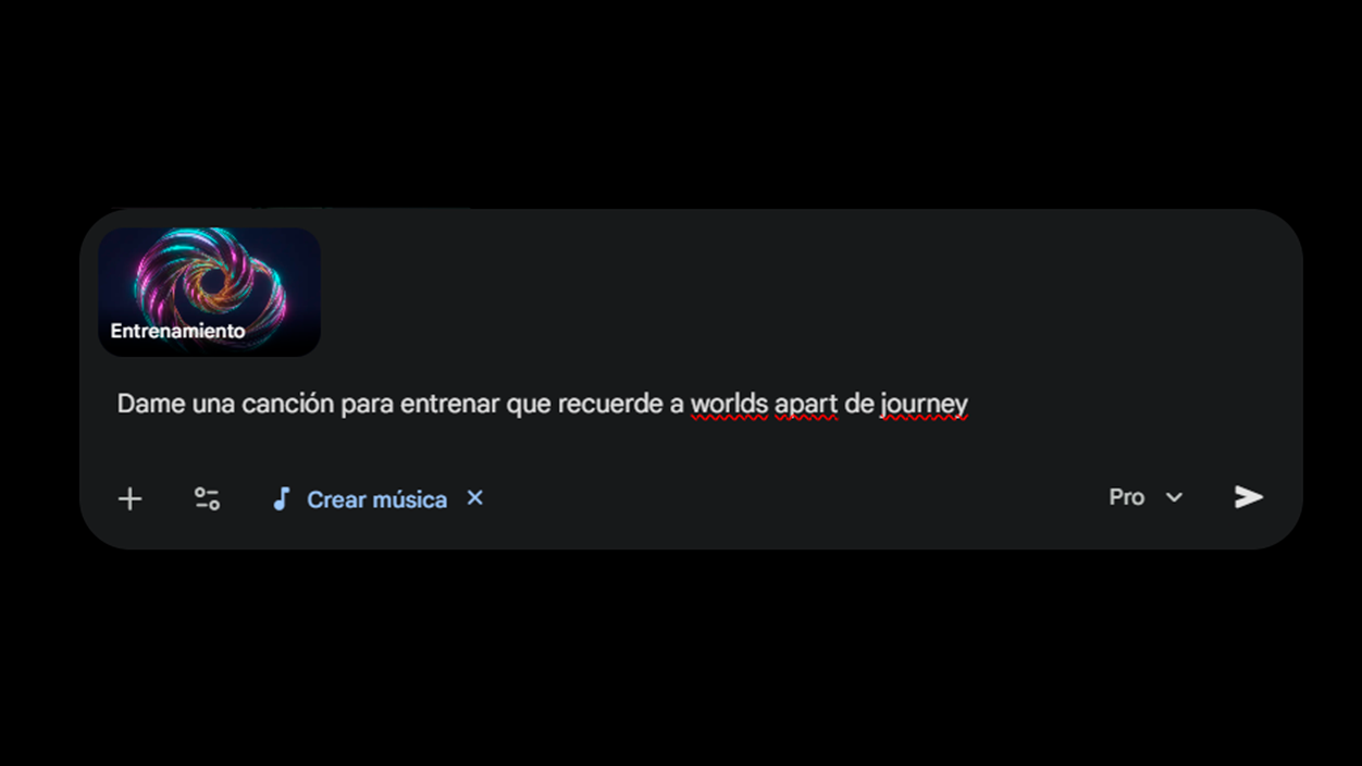 pedir música a Lyria 3 Pro