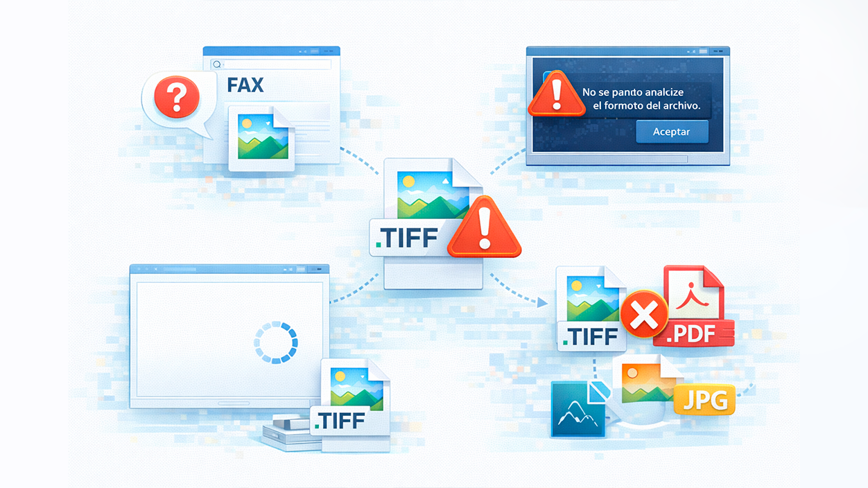 problemas con archivos TIFF
