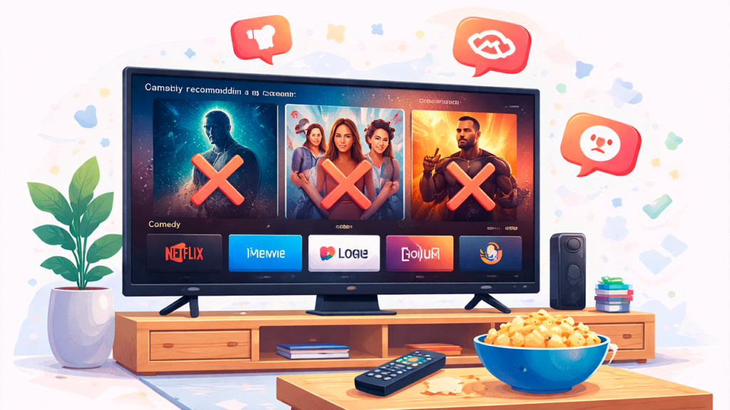 quitar recomendaciones Fire TV