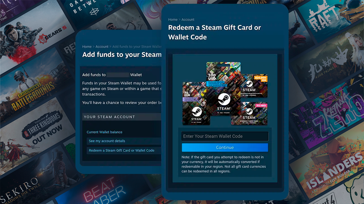 regalos en steam