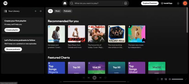 recomendaciones spotify