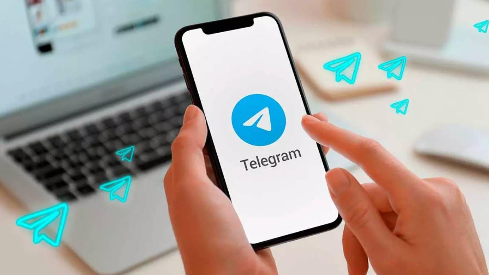 Sesiones abiertas en Telegram