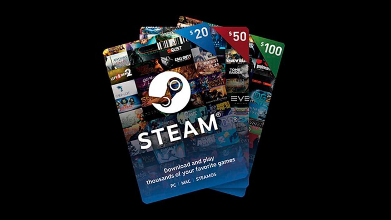 tarjetas regalo steam