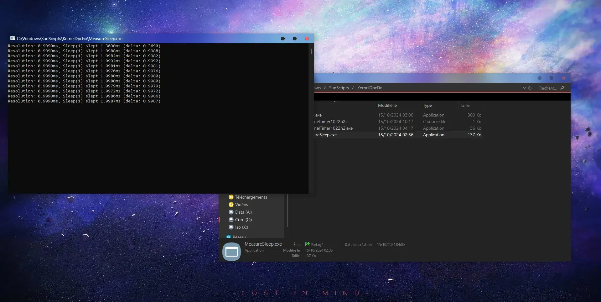 timer resolution en windows
