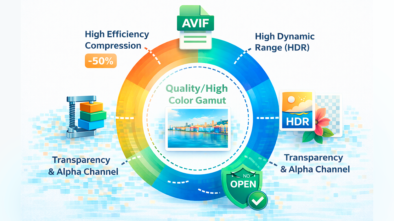 ventajas formato AVIF