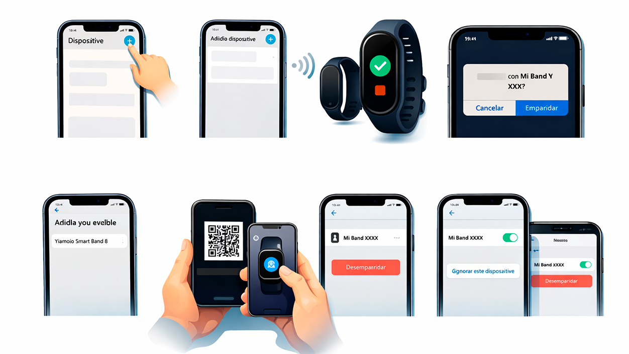 vincular la Xiaomi Smart Band con iPhone