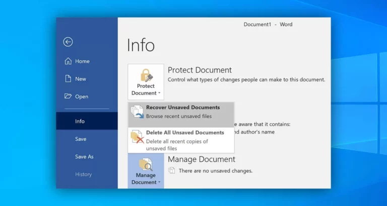 recuperar documento de word