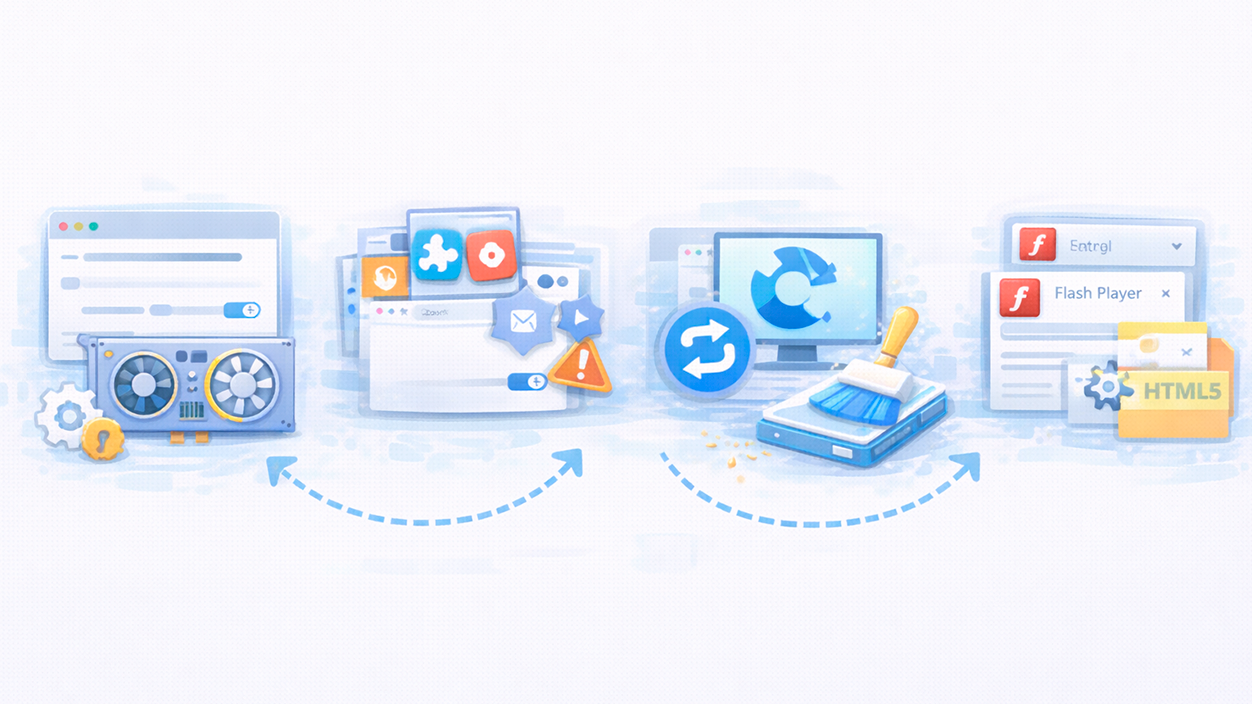 Ajustes de Edge que afectan a la reproducción de vídeo