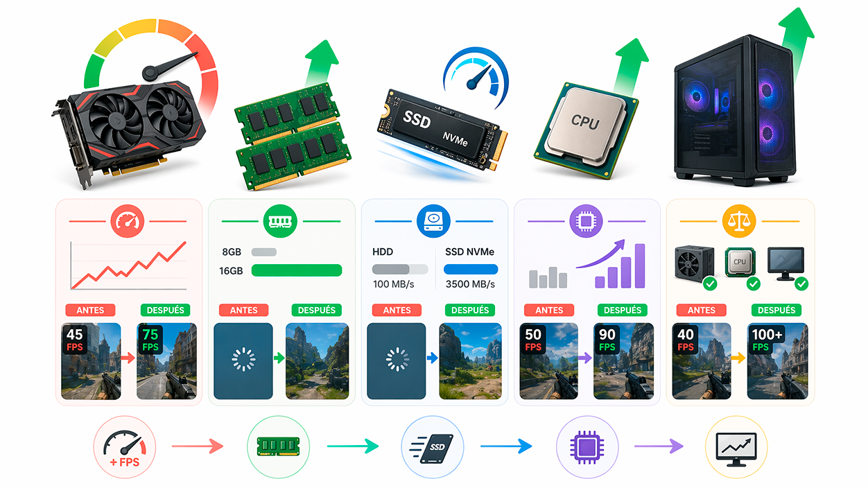 Ajustes rápidos de Windows para ganar FPS