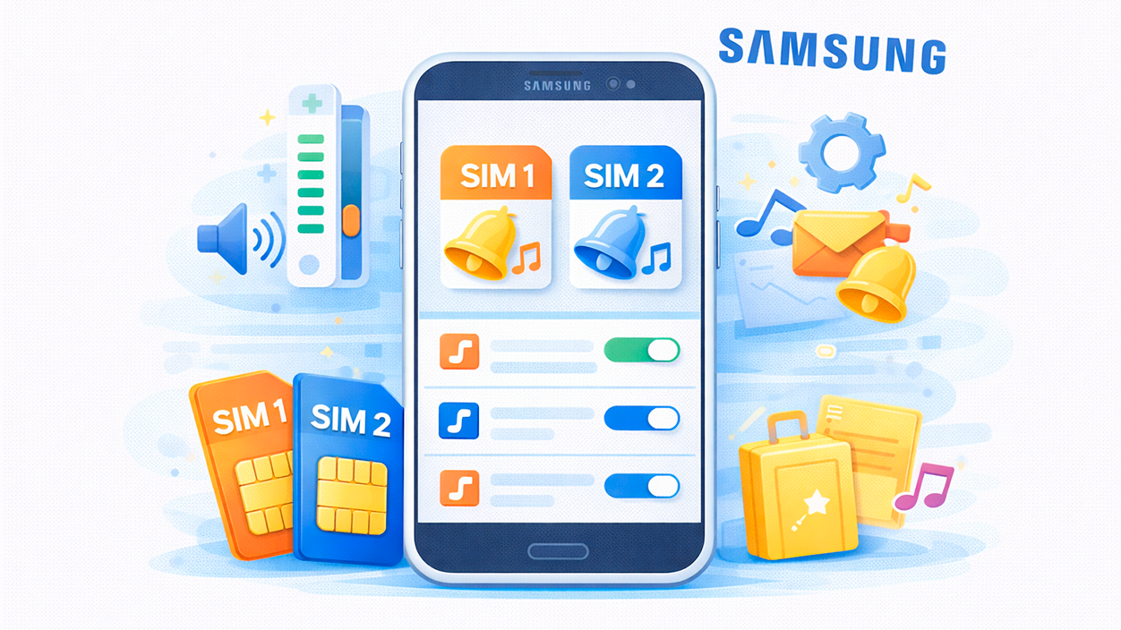Asignar un tono diferente a cada SIM en móviles Samsung
