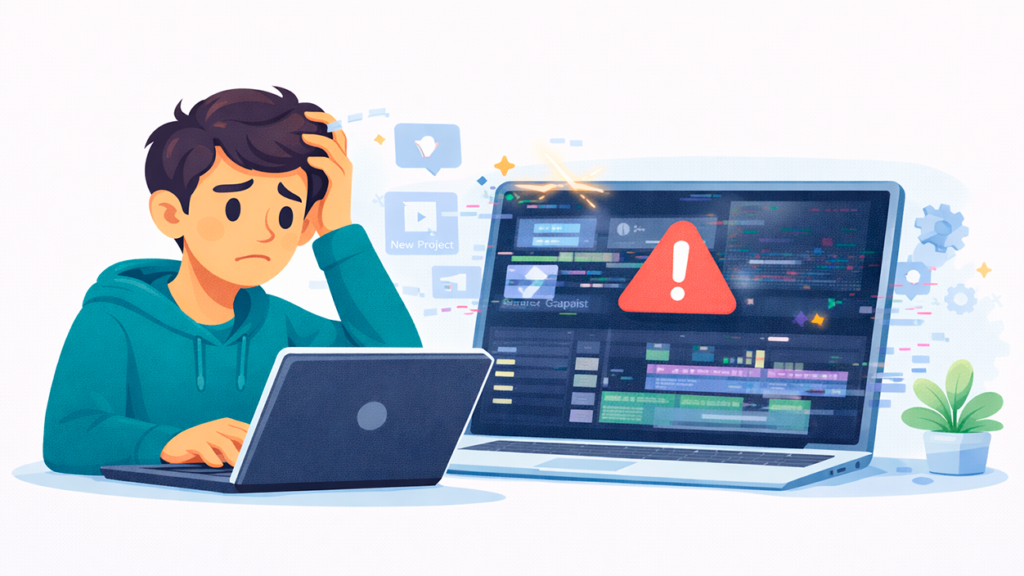 CapCut se cierra solo al abrir