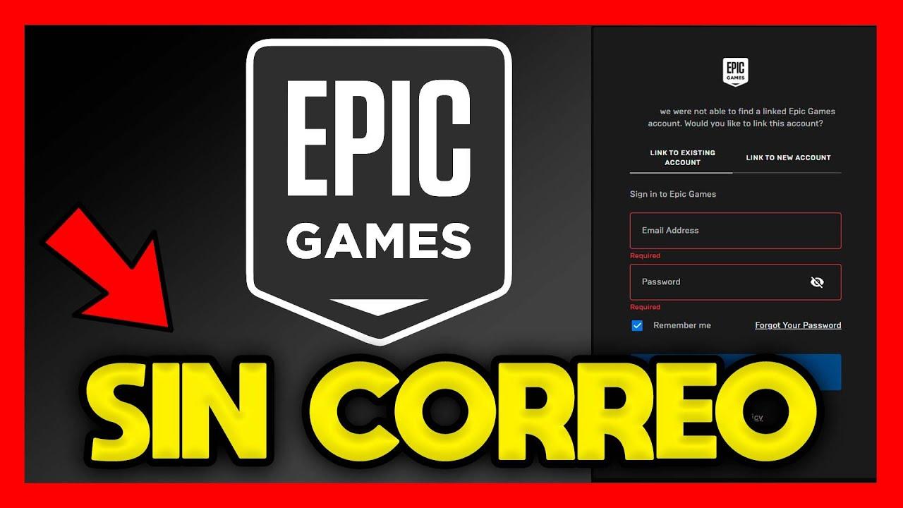 Cómo recuperar una cuenta de Epic Games si han cambiado el correo