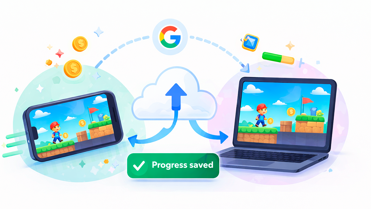 Cómo se guarda tu progreso y qué significa “Progress saved by Play Games” en Google Play