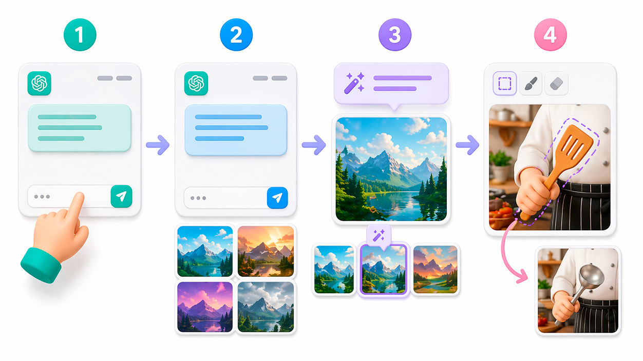 Cómo usar los prompts de imágenes en ChatGPT paso a paso