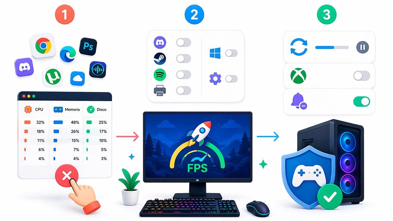 Conseguir más FPS en videojuegos