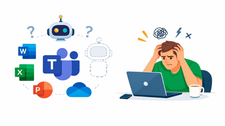 Copilot en Teams y Microsoft 365 no aparece