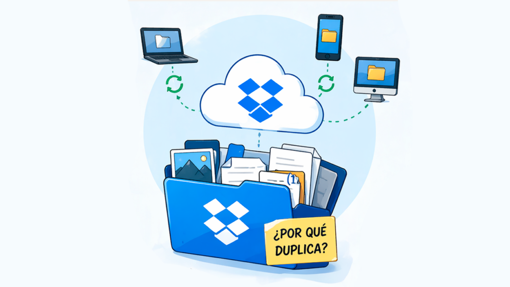 Dropbox Duplica archivos