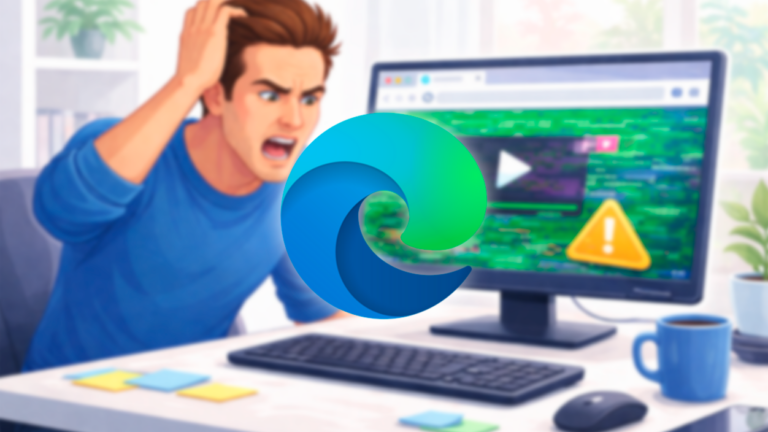 Edge reproduce mal vídeos