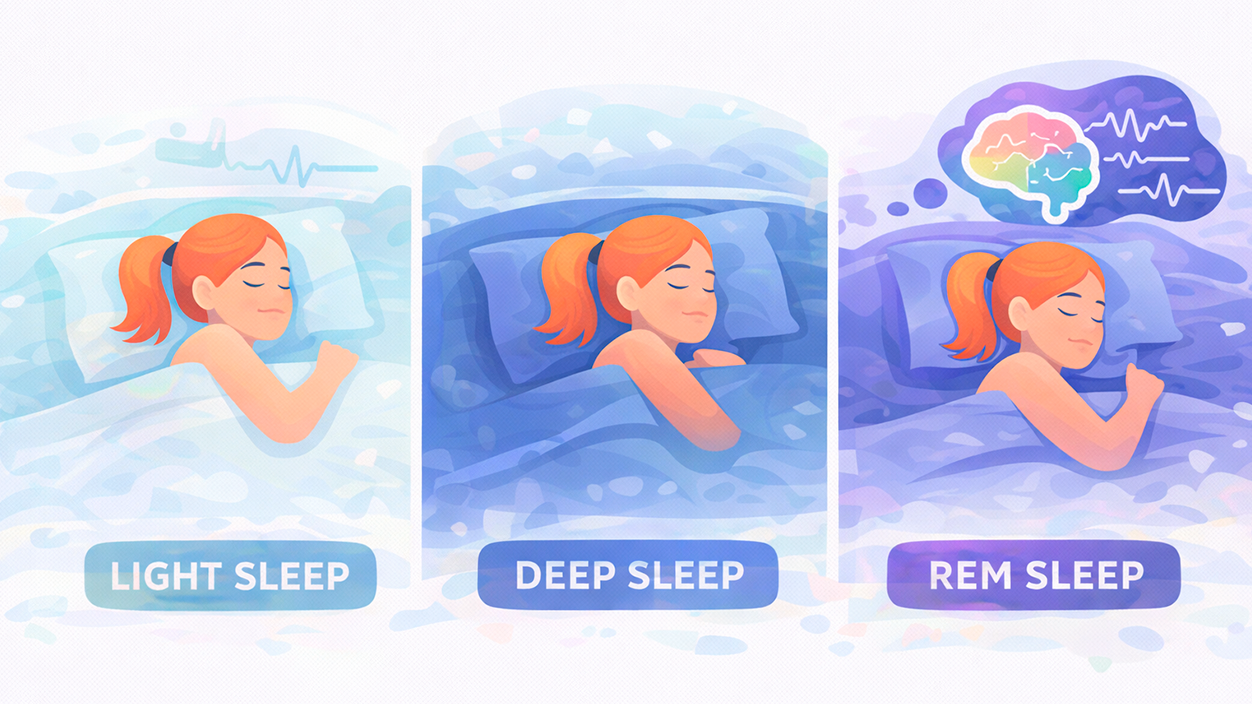 Fases del sueño según Fitbit y la National Sleep Foundation